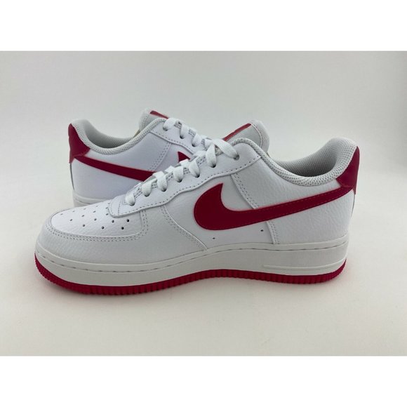 Nike Air Force 1 07 Wild Cherry White Women's Sneakers Shoes Pink Red - Picture 12 of 12
